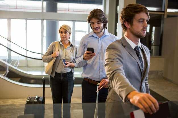 Check-in, security, and boarding: timing by step