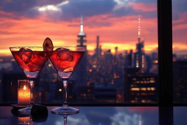 Best sunset hours for photography and panoramic cityscapes from Skylark